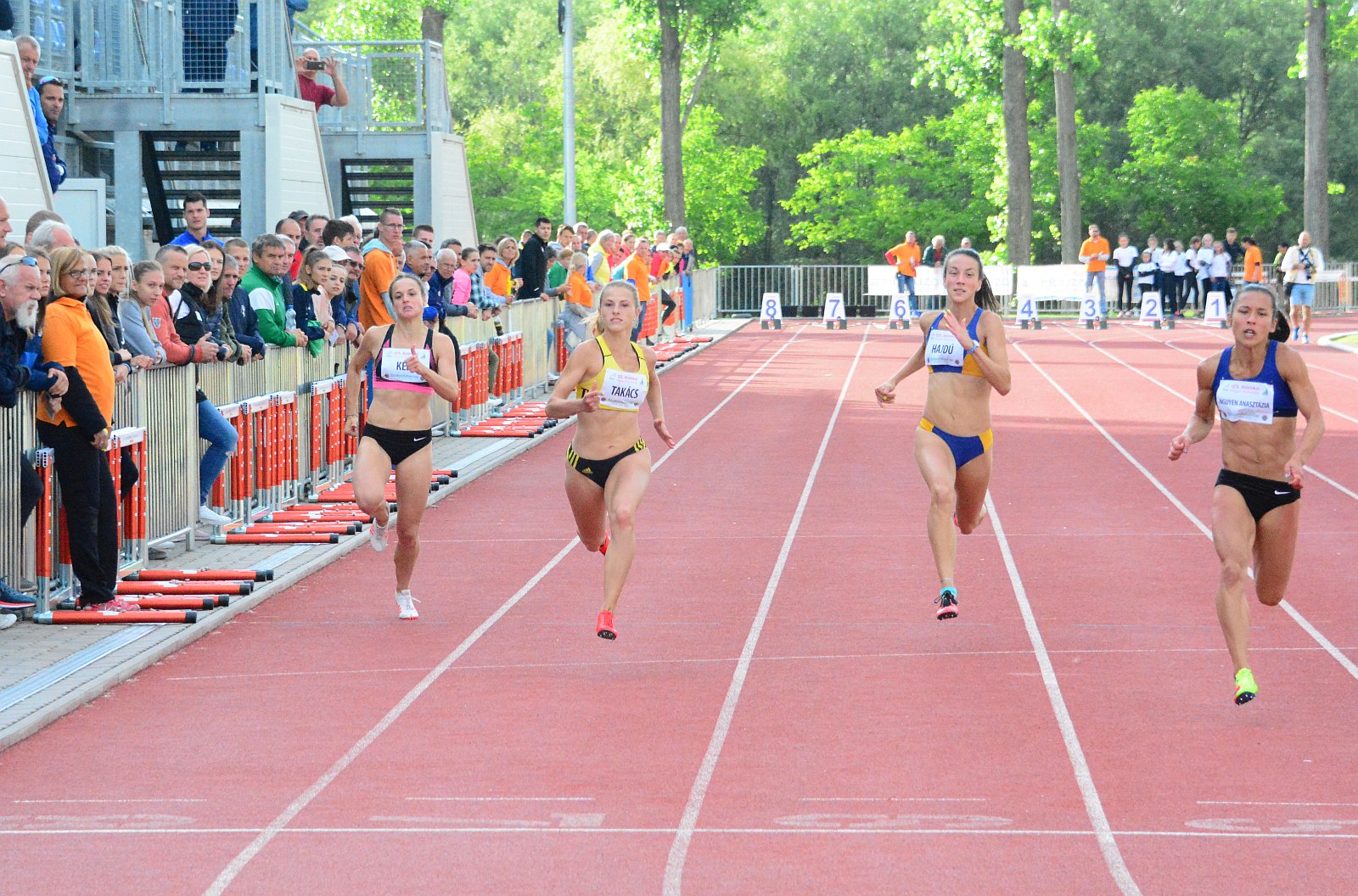 Így kezdődött a 123. Atlétikai Magyar Bajnokság a Bregyóban